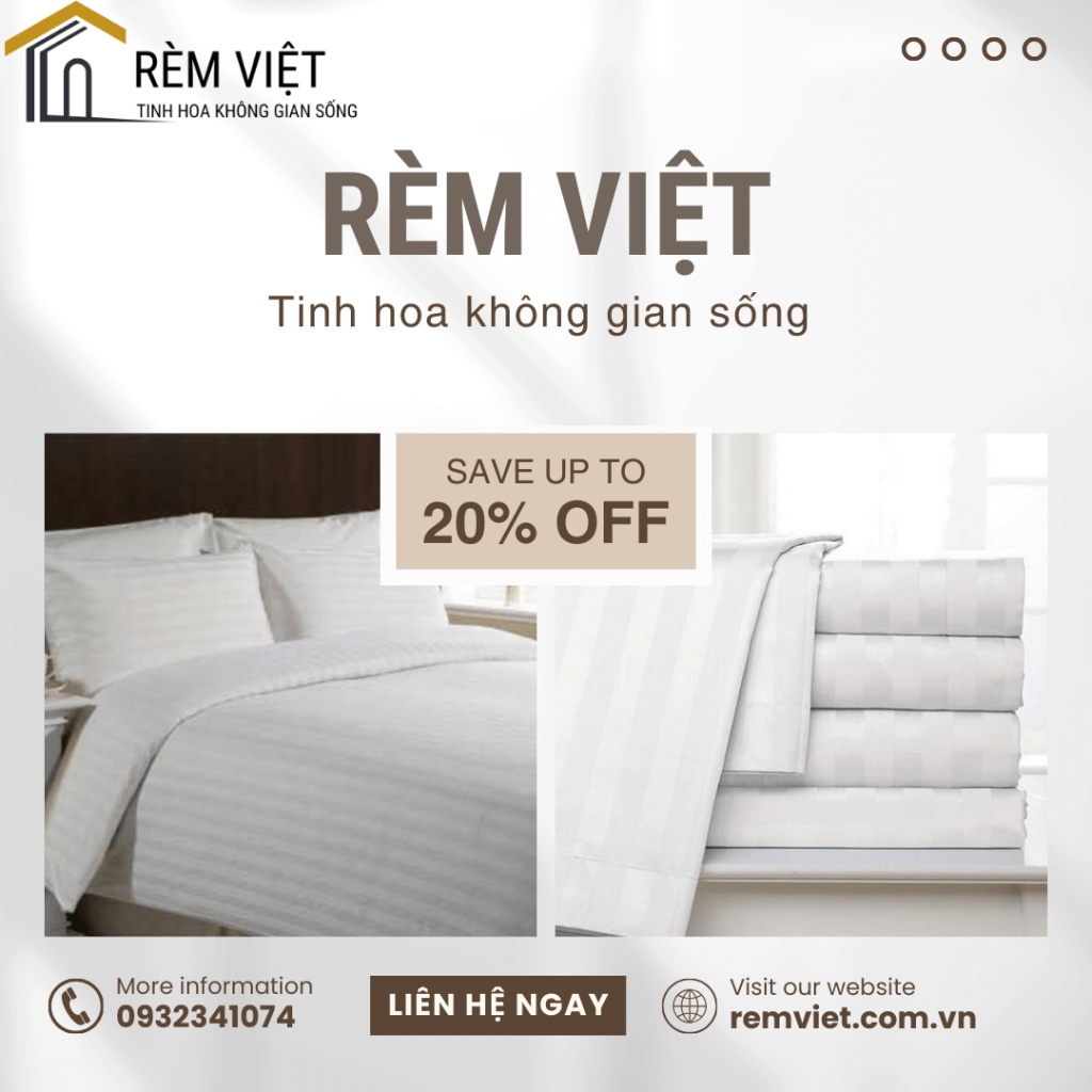Hình 1: May Chăn Ga Gối Khách Sạn Long Hải