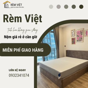 Hình 1: Nệm giá rẻ ở cần giờ